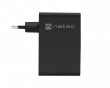 Ribera GaN 3x USB-C & 1x USB-A Laturi - 100W - Musta