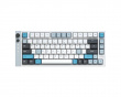 Jet75 Magnetic Gaming Keyboard - Valkoinen