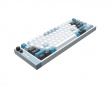 Jet75 Magnetic Gaming Keyboard - Valkoinen