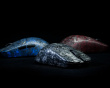 YING Forged Carbon Fiber Langaton Pelihiiri - Punainen