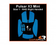 Soft Grips for Pulsar X3 Mini RHD - Sininen