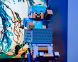 Minecraft: Steve in Diamond Armor R.E.S.T Puhelimen ja Ohjaimen Pidike