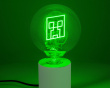 Minecraft Creeper - LED Neon Polttimo Lamppu