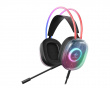 DH230 Semi-transparant RGB Pelikuulokkeet - Musta