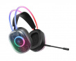 DH230 Semi-transparant RGB Pelikuulokkeet - Musta