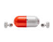 Pill Langattomat Nappikuulokkeet - Punainen