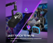 AmpliGame AM9 USB/XLR Mikrofoni - Musta