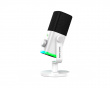 AmpliGame AM9 USB/XLR Mikrofoni - Valkoinen