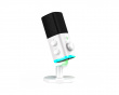 AmpliGame AM9 USB/XLR Mikrofoni - Valkoinen
