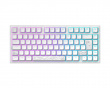 ALU81 Gaming Näppäimistö RGB - Terra Nostra [g3ms Moonstone] - Valkoinen