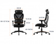 SpineX Core Ergonominen Pelituoli - Musta