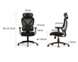 SpineX Core Ergonominen Pelituoli - Musta