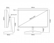 Nova 24“ IPS 1920x1080 200Hz Pelimonitori - Forest Green