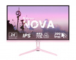 Nova 24“ IPS 1920x1080 200Hz Pelimonitori - Vaaleanpunainen