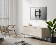 Kallistettava seinäteline TV:lle 32″-75″ - Musta