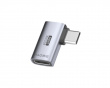 USB-C Uros naaras USB-C Adapteri (Side L-Type)