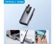 USB-C Uros naaras USB-C Adapteri (Vertical L-Type)
