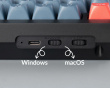 V3 Max TKL QMK ISO Langaton Mekaaninen Näppäimistö [Gateron Jupiter Banana]