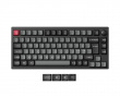 P1 Pro QMK ISO 75% Langaton Mekaaninen Näppäimistö [K Super Red] - Hiili Musta