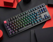 C3 Pro 8K QMK -johto Mekaaninen Näppäimistö [K Super Red]