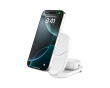 UltraCharge 2-in-1 Qi2 langaton laturi - Valkoinen