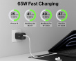 65W Dual GaN USB-C -seinälaite
