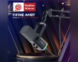 AM8T USB/XLR Dynaaminen Mikrofoni ja Boom Arm - Musta