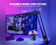 AM8T USB/XLR Dynaaminen Mikrofoni ja Boom Arm - Musta