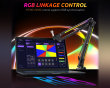 RGB Metallimikrofoni Teline - Musta