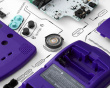 Retro Art Nintendo Gameboy Color -konsolinäyttö - Purple