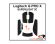 Soft Grips Logitech G PRO X SUPERLIGHT 2C Compact -mallille - Musta