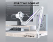 AmpliTank K688 USB/XLR Dynaaminen Mikrofoni - Valkoinen