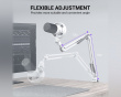 AmpliTank K688 USB/XLR Dynaaminen Mikrofoni - Valkoinen