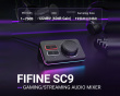 AmpliGame SC9 -äänimikseri - Musta