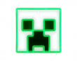 Minecraft Creeper Seinälle Asennettava Led Neonvalaisin