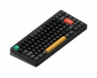 Halo75 V2 Langaton Näppäimistö – Obsidian Black [Raspberry Switch]
