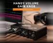Ampli3 Äänikortti XLR & TRS- Musta