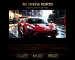 X5 Pro - Smart Projektori - 1100 ANSI, 1080p, Google TV