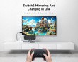 8K USB-C–HDMI-kaapeli Nintendo Switchille 1/2 - Sininen/Punainen
