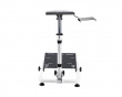 Racing Simulator Wheel Stand with Gear Shifter - LRS11 - Valkoinen
