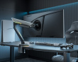 Titan Heavy-Duty Monitorivarsi RGB:llä 24″-57″ - Harmaa