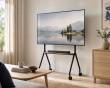 Easel Studio Liikuteltava TV-teline pyörillä – Musta