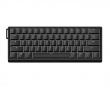 60HE V2 -näppäimistö - ANSI Non Split Spacebar - Black Aluminum