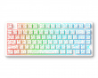 Jet 75 E-sport Näppäimistö - White Topographic [Kailh Magnetic God Switch]