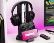 Fortnite Kuuloketeline RGB‑valaistuksella
