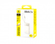 EnerFill FC11 Digitaalinen Näyttö Power Bank Kaksoiskaapelilla 22.5W 20000mAh - Beige
