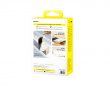 EnerFill FC11 Digitaalinen Näyttö Power Bank Kaksoiskaapelilla 22.5W 20000mAh - Beige