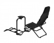 FLEX Taitettava Racing Simulator Cockpit - Musta