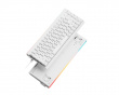 DK68 Magnetic HE ANSI Näppäimistö [Gateron Wuji] - Valkoinen