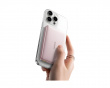 PicoGo AM41 Ultraohut Qi2 Magneettinen Varavirtalähde 27W 10000mAh - Pinkki